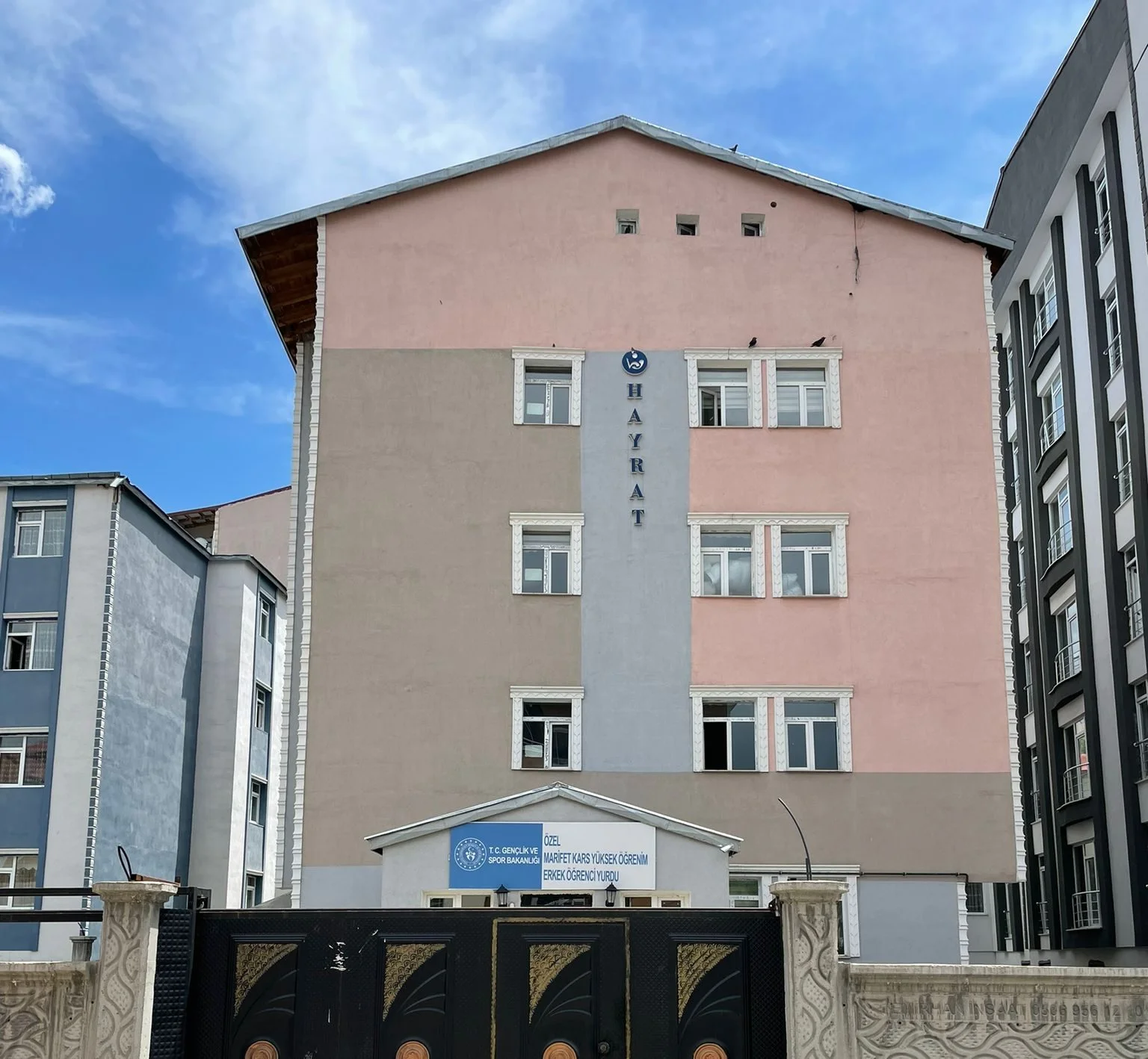 Marifet Kars Yükseköğrenim Erkek Öğrenci Yurdu